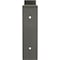 Ekena Millwork Steel Truss Shelf Bracket, Hammered Gray 2"W x 12"D x 7 3/4"H BKTM02X12X07TSHGY - alternate 6